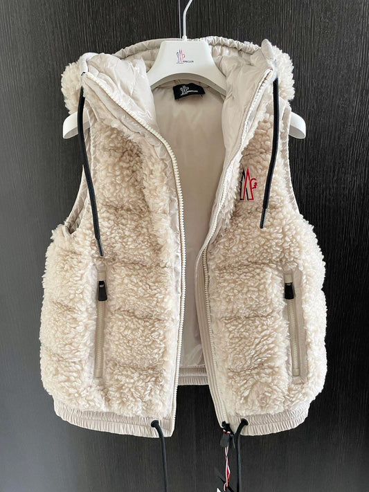 Moncler Grenoble teddy vest