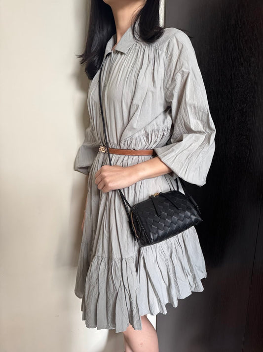 Bottega Veneta Leather Concert Bag