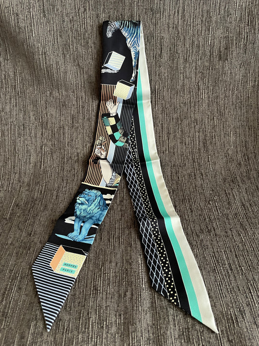 Hermès Twilly 絲巾 (style C)
