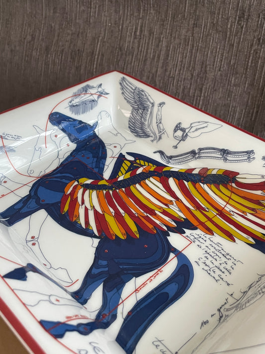 Hermès 飛馬圖案陶瓷Tray