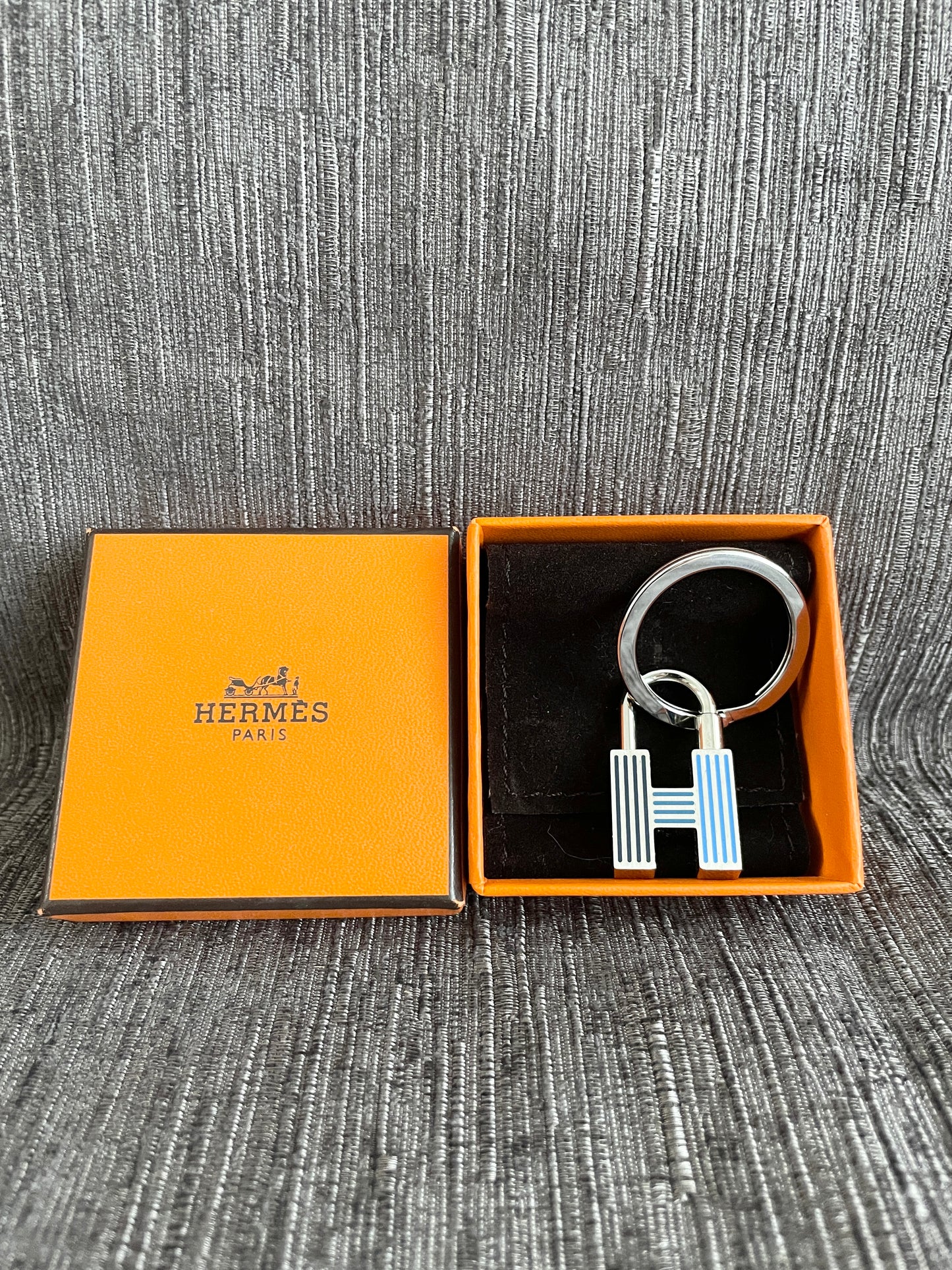 Hermès “H” Key Ring
