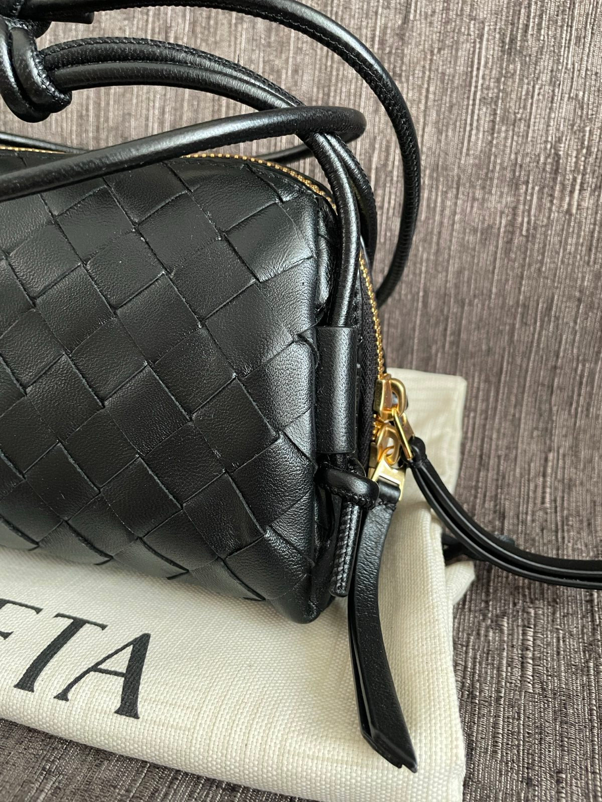 Bottega Veneta Leather Concert Bag