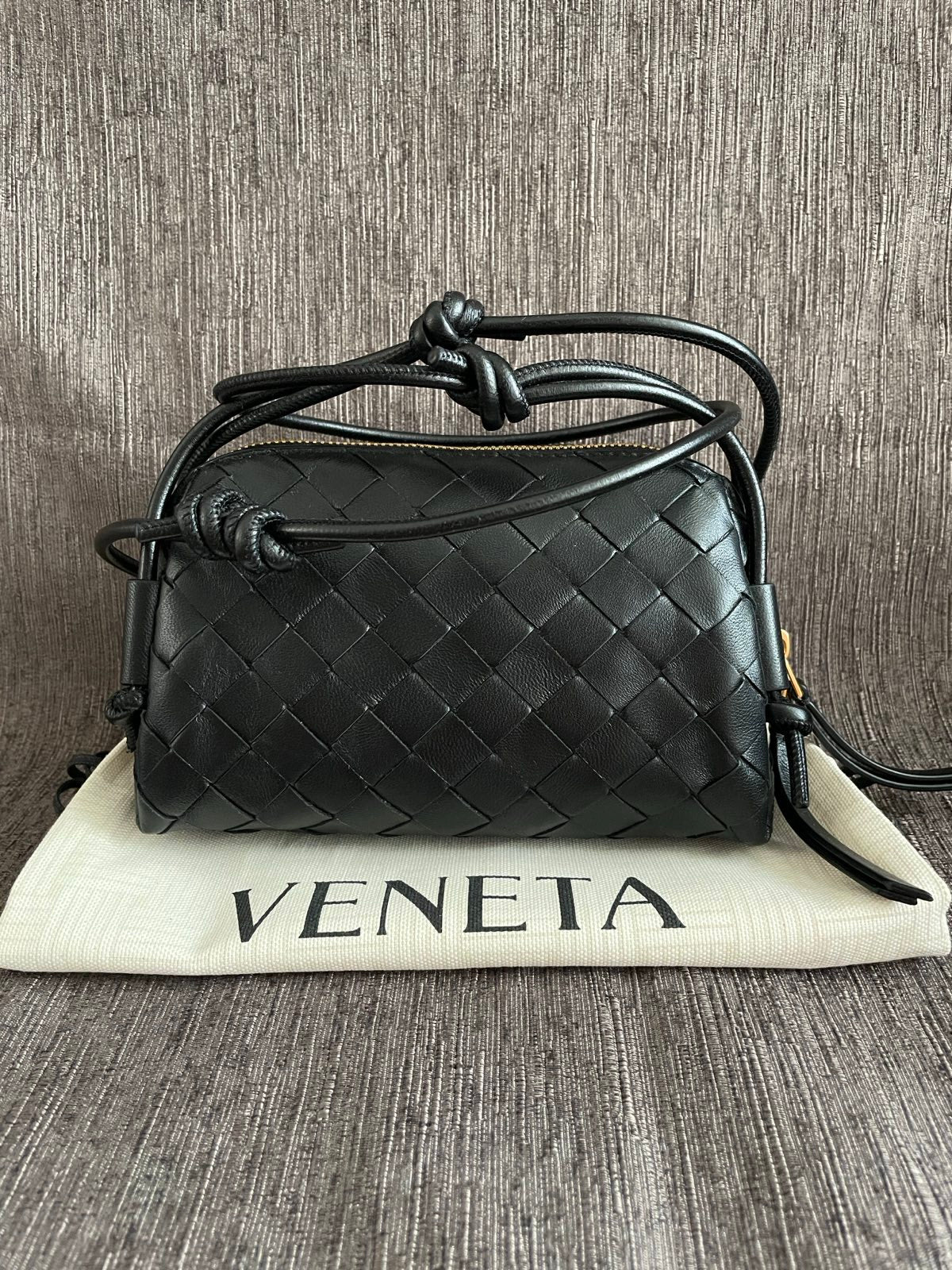 Bottega Veneta Leather Concert Bag
