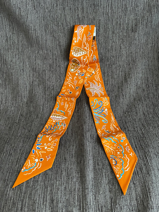 Hermès Twilly 絲巾 (style B)
