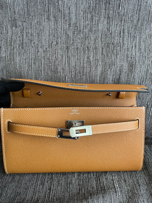 Hermès Classique To Go Wallet|Caramel 焦糖色