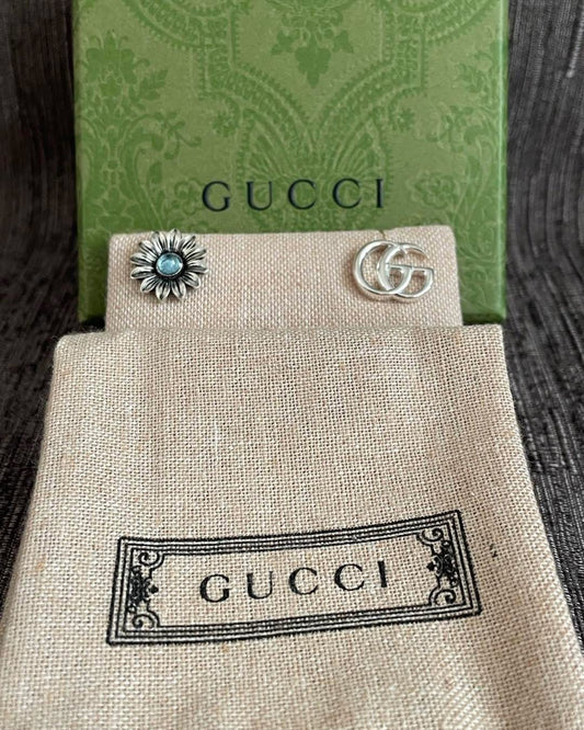 Gucci GG Marmont Flower Earrings
