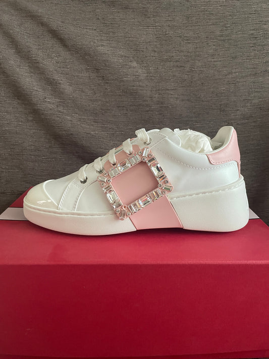 Roger Vivier Viv’ Stake leather sneakers (EU 37.5)