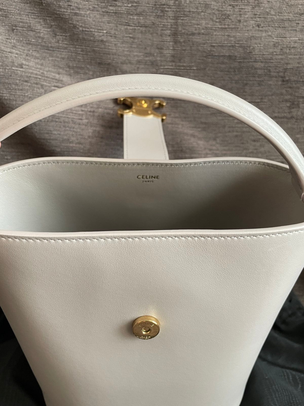 Celine Louise bucket bag