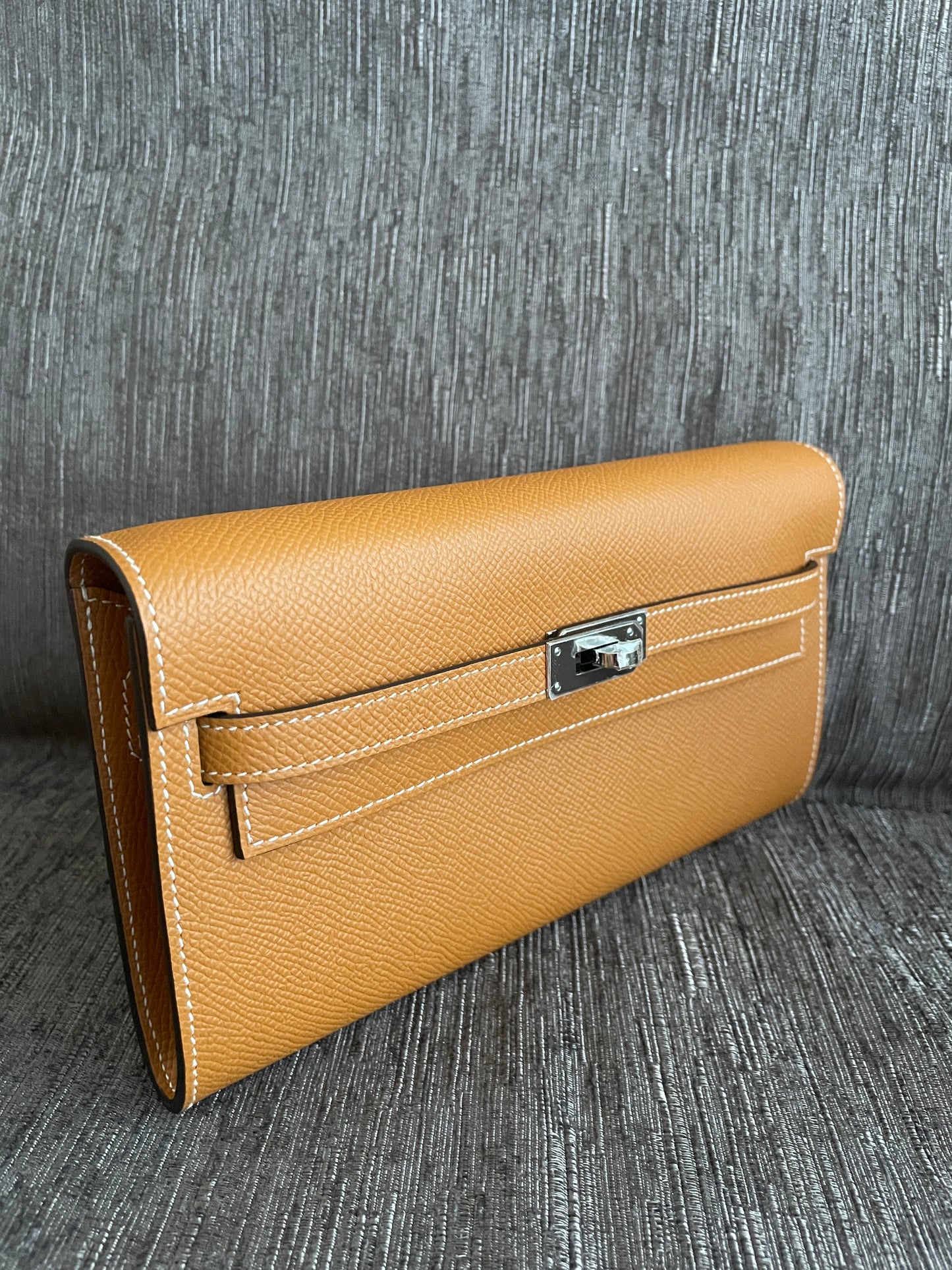 Hermès Classique To Go Wallet｜Caramel 焦糖色