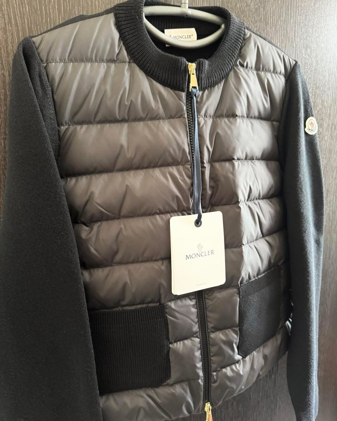 Moncler down cardigan
