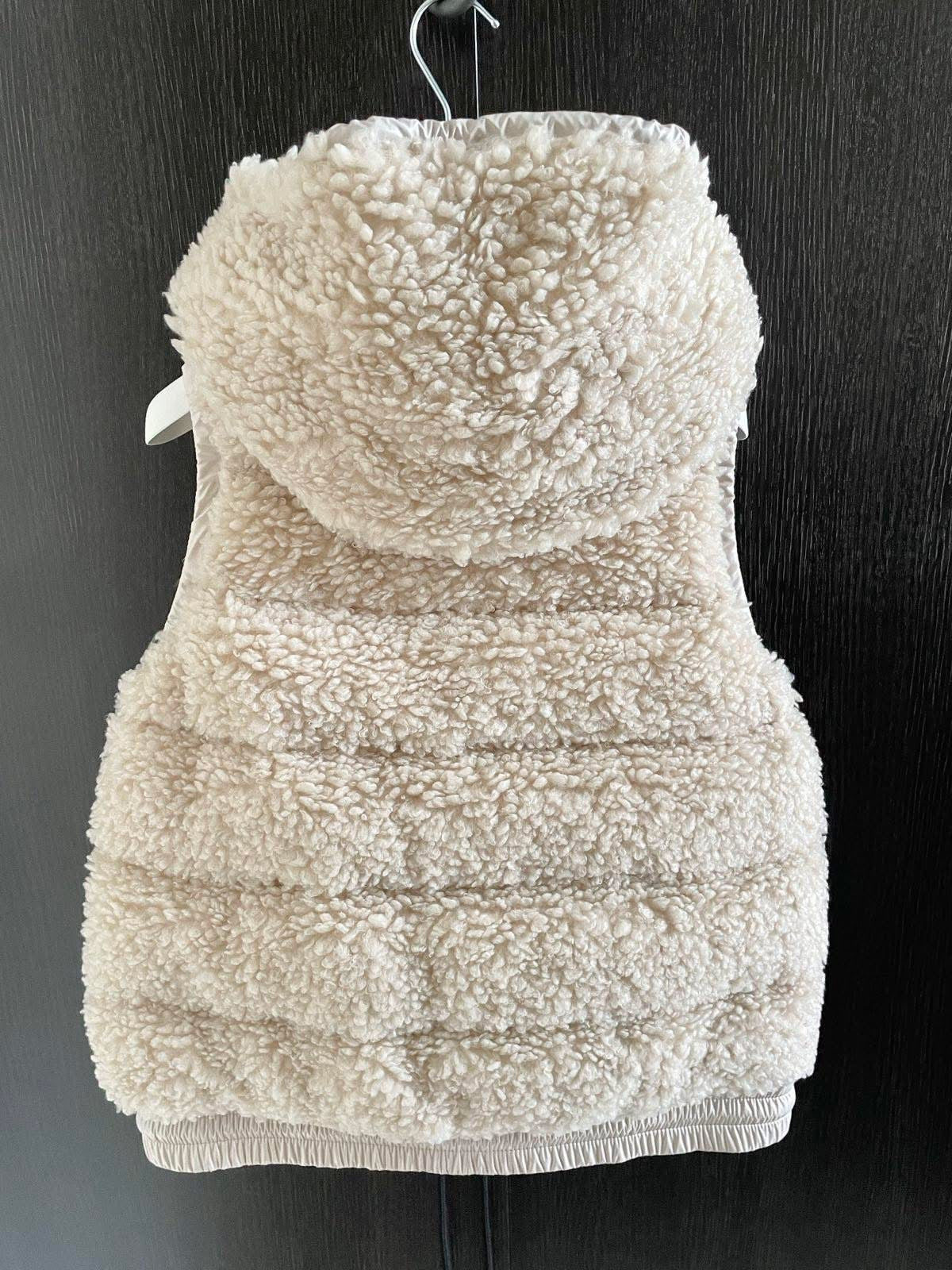 Moncler Grenoble teddy vest