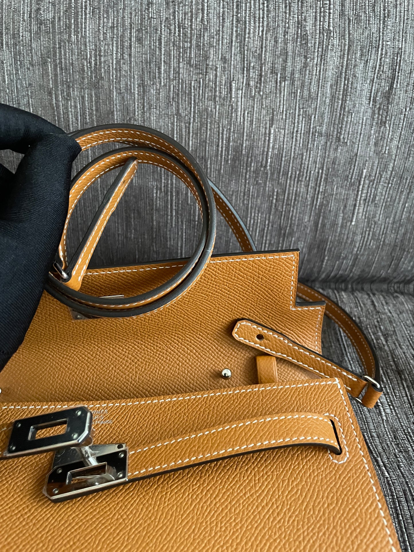 Hermès Classique To Go Wallet｜Caramel 焦糖色