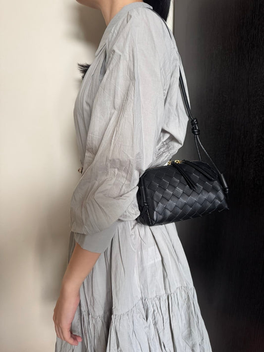 Bottega Veneta Leather Concert Bag