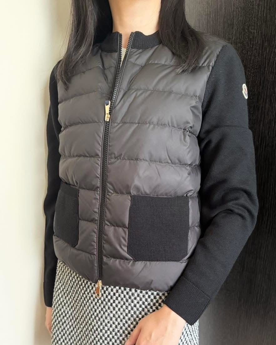 Moncler down cardigan