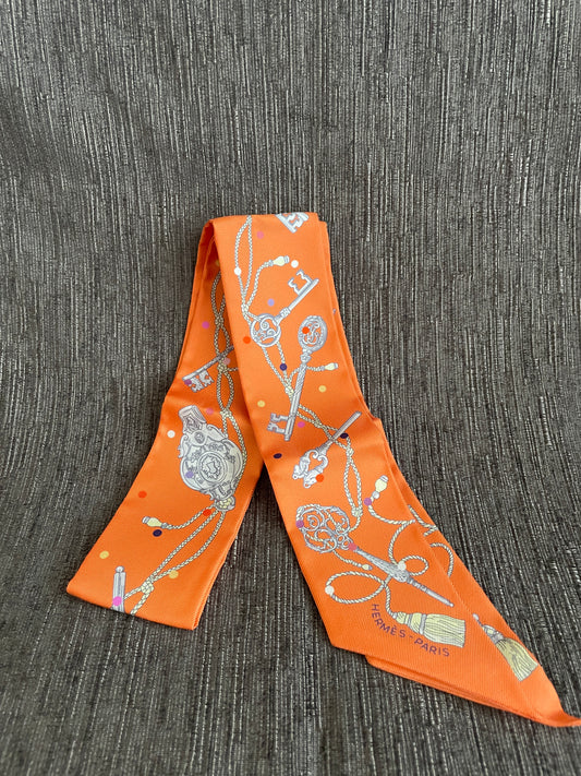 Hermès Twilly 絲巾 (style A)