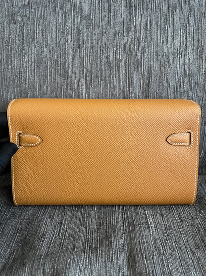 Hermès Classique To Go Wallet｜Caramel 焦糖色