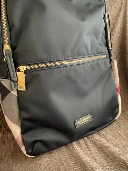 Blue Label Crestbridge checker backpack