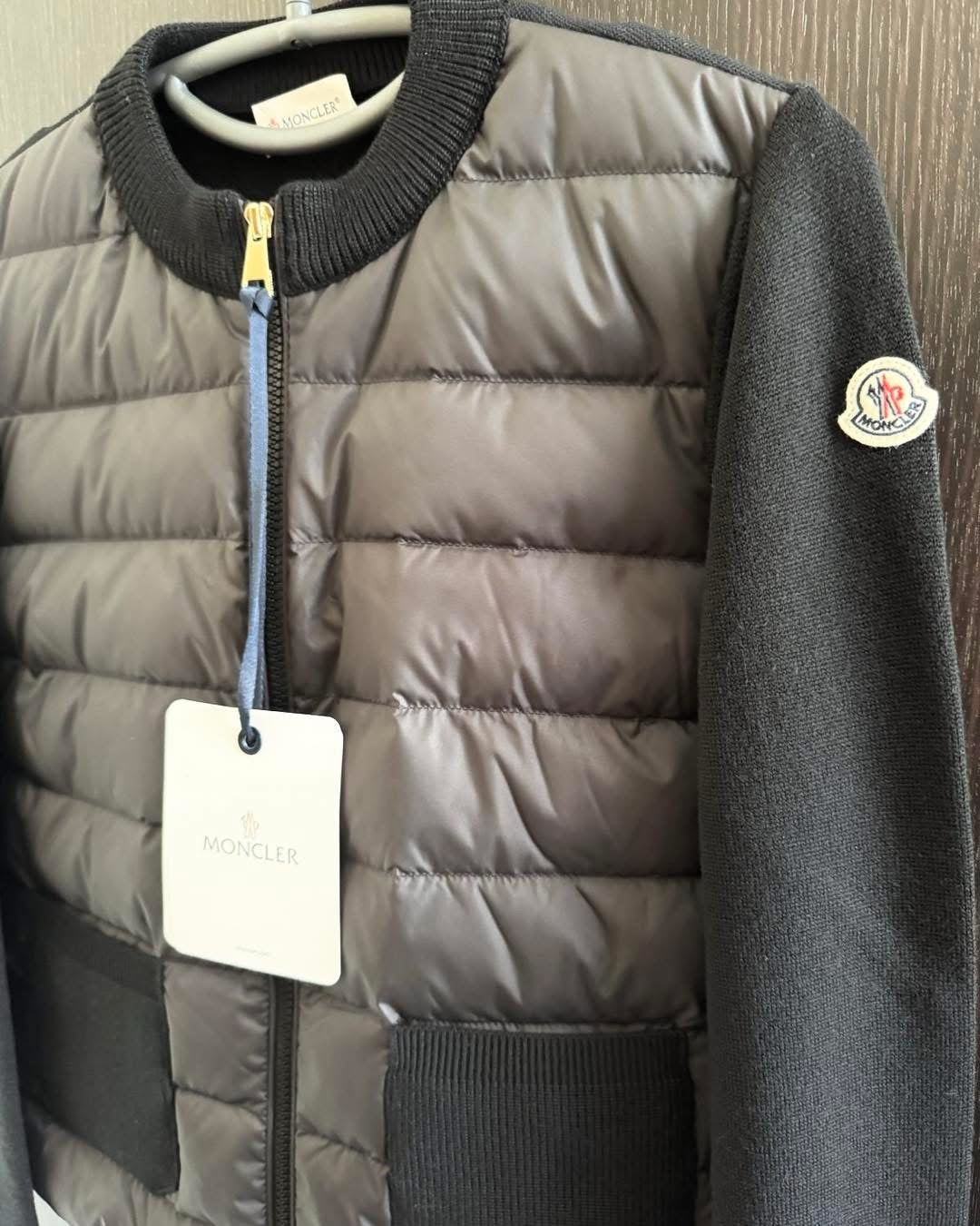 Moncler down cardigan