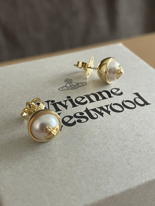 Vivienne Westwood Olga Orb Sigil Earrings