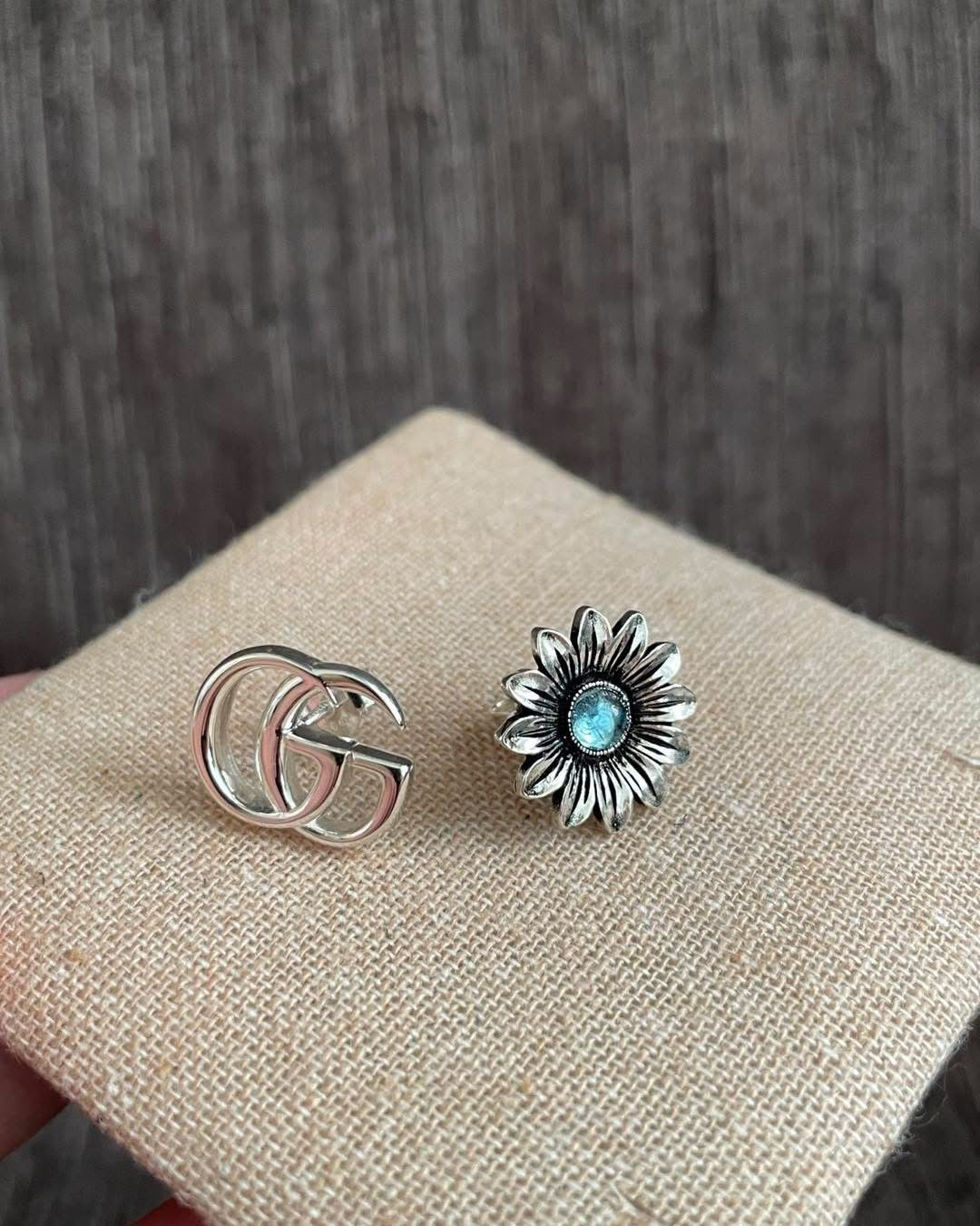 Gucci GG Marmont Flower Earrings