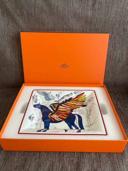 Hermès 飛馬圖案陶瓷Tray