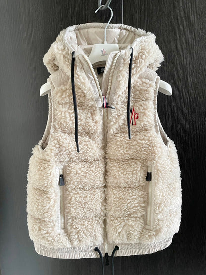 Moncler Grenoble teddy vest