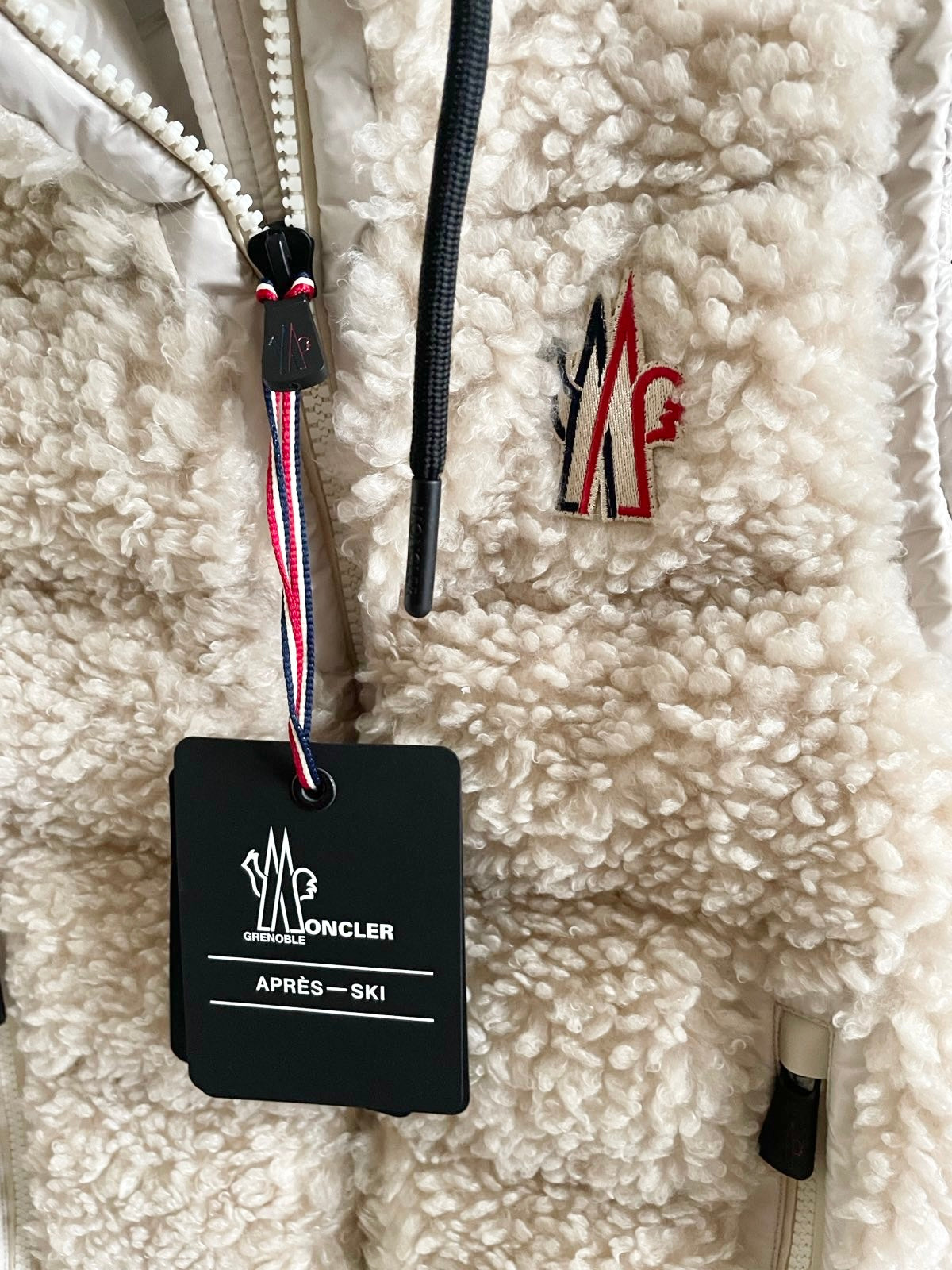 Moncler Grenoble teddy vest