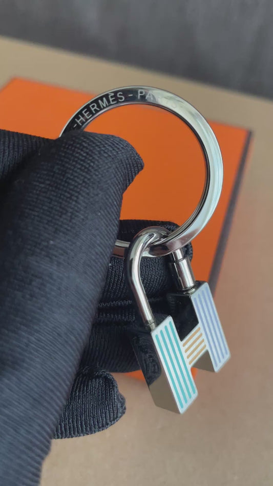 Hermès “H” Key Ring